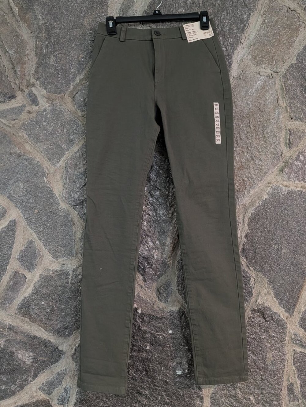 Dark Green Chino Pants
